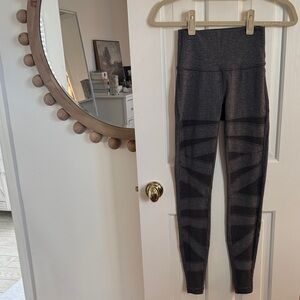 Lululemon Athletica Charcoal Patterned Leggings